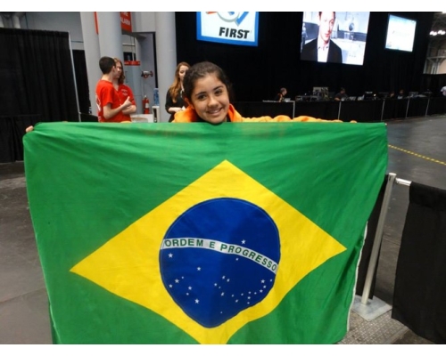 Ana Lídia Ferreira – Competição de Robótica First New York 2015 Ana Lídia Ferreira – Competição de Robótica First New York 2015