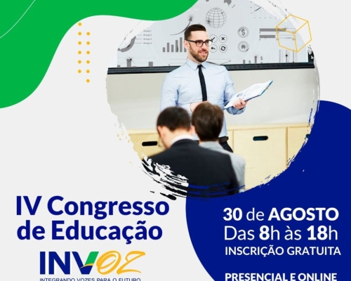 IV CONGRESSO DE EDUCAÇÃO INVOZ