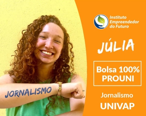 SUCESSO NO VESTIBULAR! JÚLIA SUCESSO NO VESTIBULAR! JÚLIA