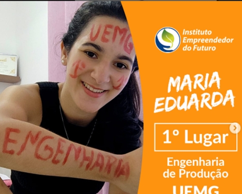 SUCESSO NO VESTIBULAR! MARIA EDUARDA SUCESSO NO VESTIBULAR! MARIA EDUARDA
